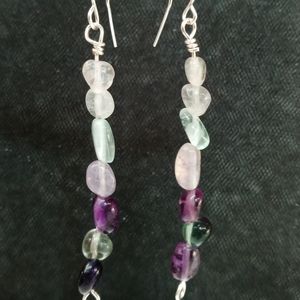 Fluorite earrings